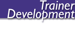 Train the trainer courses, facilitation workshops and presentation skills training. 
